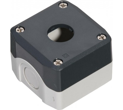 Кнопочный пост SALD01, 1 отверстие, серый  SALD01  Systeme Electric