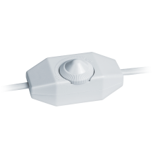 Шнур NPS-FS02-170-2x0.5-WH 1.7 м с диммируемым выкл. белый  61602  Navigator