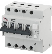 Выключатель автоматический дифференциального тока NO-902-23 АВДТ 63 3P+N C32 300мА тип А Pro  Б0031873  ЭРА