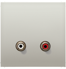 2x Cinch Audio (RCA) MAES1021 Jung