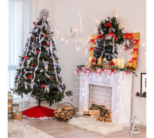 Светодиодная гирлянда ARD-STRING-HOME-5000-CLEAR-50LED-STD WHITE (230V, 3.5W)  025751  Arlight