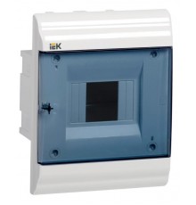 Бокс ЩРВ-П-4 модуля встраиваемый пластик IP41 (210х162х102мм) PRIME  MKP82-V-04-41-20  IEK