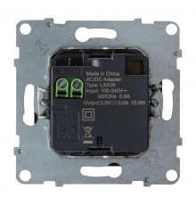 SUNO Зарядное устройство USB 2 выхода Тип С - Тип С Цвет "Антрацит"  721431  Legrand