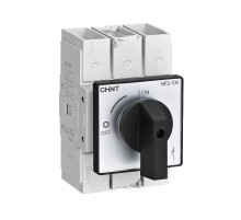 Выключатель-разъединитель NF2-40/3HB дверного монтажа, черная прямая ручка (R)  324123  CHINT