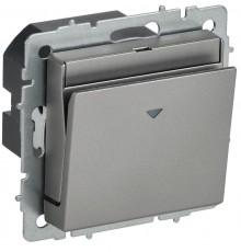 BRITE Выключ. карточный 30А ВС10-1-8-БрС сталь  BR-V11-0-10-K46  IEK