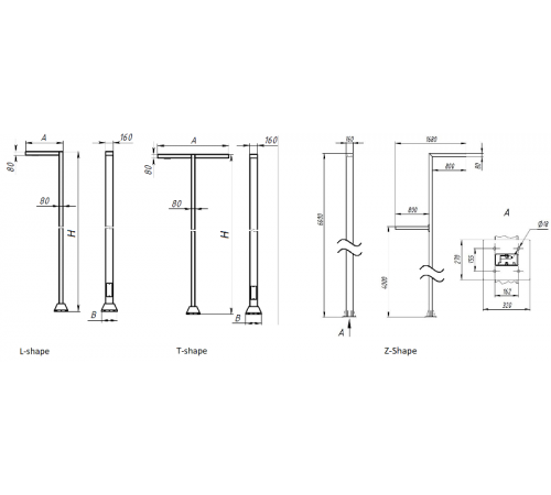 Светильник светодиодный ДТУ POKER LED 35 (W) L-SHAPE 4M 3000K (в комплекте ЗДФ)  1739000030  Световые Технологии