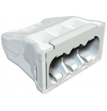 Клемма 3-проводная 0.5-2.5мм2 одножильный (аналог Wago 2273-203 )  2054485  OBO Bettermann