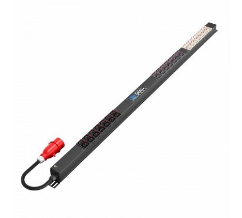 Блок распределения питания SMARTWATT PDU P-series 0U-MI-3P16A-SMB-21C13-21C39-UL-2M-IEC309  4512020450062  SMARTWATT
