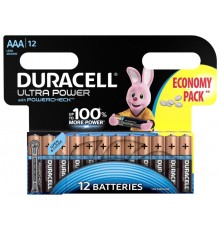 Батарейки Duracell LR03-12BL Ultra  Б0038767  Duracell