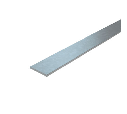 Полоса стальная горячеоцинкованная 25х5 L=6000мм  PP25-5-6000  КМ-профиль