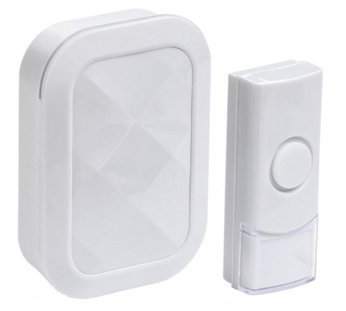 Звонок беспроводной ДЗБ3-36М белый   EZD21-03-AAA-K01  IEK