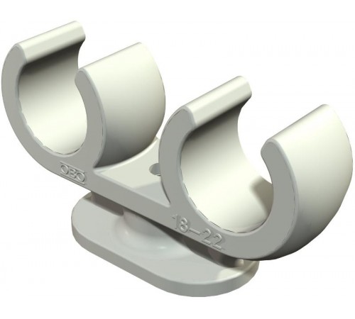 Крепежная скоба 10mm (2962 2X10)  2140608  OBO Bettermann