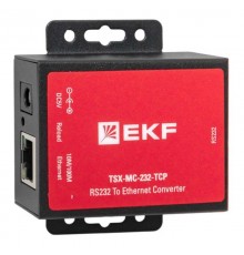 1-портовый преобразователь RS-232 в Ethernet, , MC-232-TCP TSX TSX-MC-232-TCPEKF