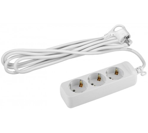 Удлинитель 3 гнезда 3м с/з 16А U-3e-3m ПВС  Б0028370  ЭРА