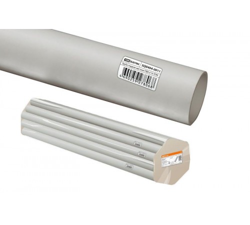 Труба гладкая жесткая ПВХ d 16 (104 м) длина 2 м индивид. штрихкод  SQ0404-0011  TDM