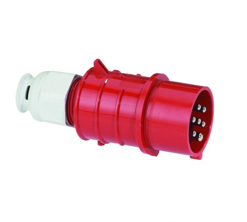 Вилка кабельная 16А 7р ( 6Р+РЕ) 400В 6h IP44 21557 I 21557-Bals I Bals