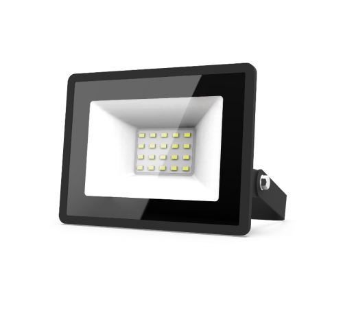 Прожектор светодиодный LED 20W IP65 6500К черный  613100320  Gauss