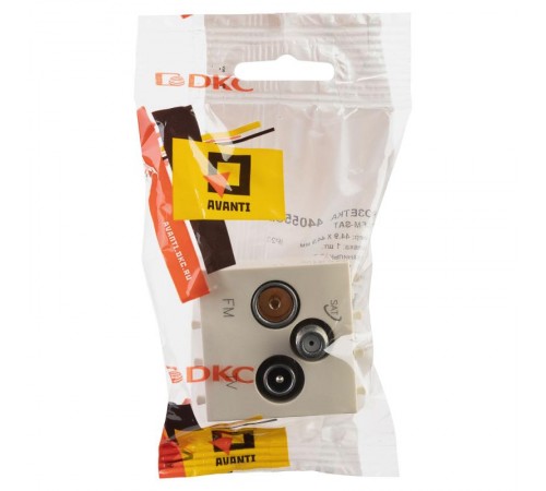 TV-FM-SAT "Ванильная дымка", "Avanti", 2 мод.  4405532  DKC