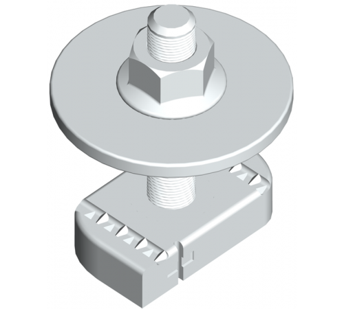 STRUT-болт 10х60 с опорой и гайкой  stbog10x60  EKF