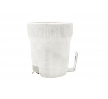 Патрон керамический E27 с держателем, Народный  SQ0335-0038  TDM