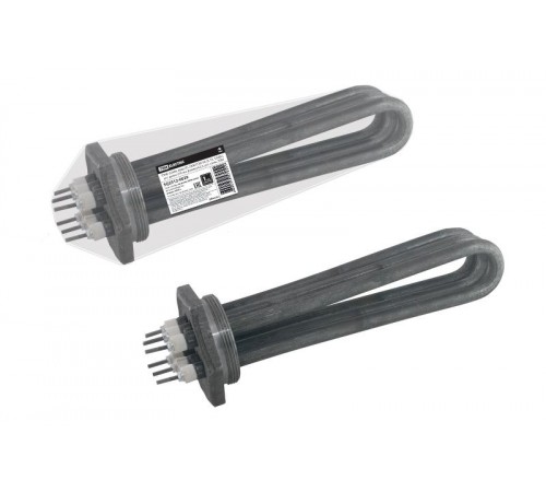 ТЭНБ-3,0кВт, вода (P), 220В (ТЭН-54, В, 13, 1,0кВт), уст.длина 270 мм, фланец G2,5, угл. сталь,  SQ2512-0029  TDM