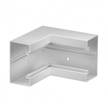 Внутренний угол кабельного канала Rapid 80 нерегулируемый 70x130 мм (ПВХ,светло-серый) (GK-I70130LGR)  6274542  OBO Bettermann