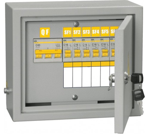 Щиток распределительный ОЩВ-3-63-6-0 36 УХЛ4 IP31 (210х245х120)   MSM10-3N-06-31  IEK