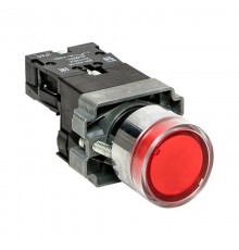 Кнопка BA42 с подстветкой 230В красная NC IP65 PROxima  xb2-bw42-230-65  EKF