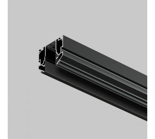 TR2022-BK Профиль-трек SMART ONE, для натяжных потолков, 2 м, алюминий, черный  TR2022-BK  DENKIRS