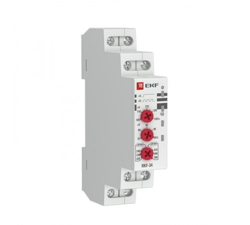 Реле контроля фаз RKF-34 EKF EKF PROxima  rkf-34  EKF