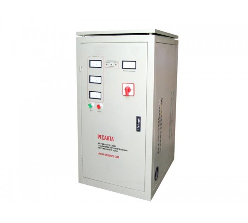 63/4/10 Стабилизатор  трехфазный АСН- 60 000/3- ЭМ   63/4/10  РЕСАНТА