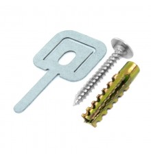 Комплекты для крепления ОКЛ с использованием самореза, дюбеля и хомута FR ПР-25 (100 шт) Промрукав  PR08.5200  Промрукав