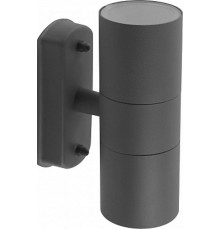 Светильник архитектурный настенный DH0704, 2*GU10 230V, серый  11882  Feron