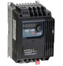 Преобразователь частоты A400 220В, 1Ф 2,2 kW 11А серии ONI  A400-21E022IP20F  ONI