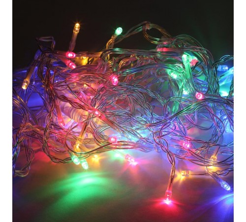 Гирлянда светодиодная  Бахрома 2м*1м мультиколор, ENOB-2M  , 24V, IP44 (80/960)  Б0041906  ЭРА
