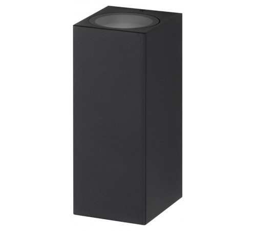 Декоративная подсветка WL38 BK MR16/GU10 (2 шт.), черный, для интерьера, фасадов зданий  Б0054410  ЭРА