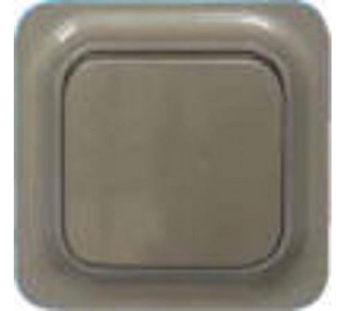 Выключатель эльба 1-кл. коричневый  Э1-03-12  Рувинил