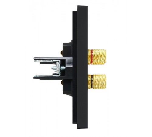 FORTE&PIANO Аудиорозетка 4-местная FP139 черный  FP-S40-K02  IEK