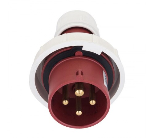 Вилка переносная 0242 3Р+РЕ 32А 380В IP67 EKF PROxima  ps-0242-32-380  EKF