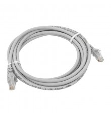 Патч-корд TERACOM PRO Cat.6 неэкранированный UTP оболочка LSZH серый (3,0м)  TRP-6UTP-LSH-3M-GY  EKF