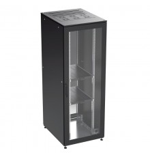 Шкаф собранный напольный 19'' IT-CQE, 42U 800х800 двери перф/перф, RAL 9005  R5DC4288PFB  DKC