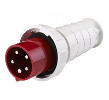 Вилка переносная 045 3Р+РЕ+N 125А 380В IP67 ВП-102   26009DEK  DEKraft