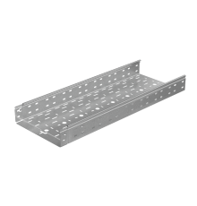 Лоток перф. 80х300х1,0 L6000 мм "Быстрый монтаж ПЛЮС"  LPplus80-300-1.0-6000  КМ - профиль