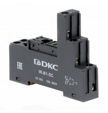 Базовый пассивный элемент для установки одиночных реле, до 230 В АС \ DC  IR-B1-SC  DKC