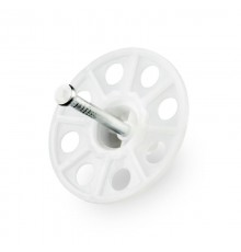 Тарельчатый дюбель гриб с гвоздем для ПМ IN20 белый (100 шт/уп)  PR08.12247  Промрукав