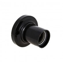 Патрон потолочный карболитовый Е27 черный прямой PROxima  LHC-E27-sc-s  EKF