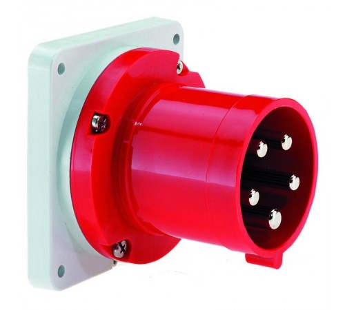 Вилка встраиваемая 63A 5р(3P+N+PE) 6h 400V IP44 2837 I 2837-Bals I Bals