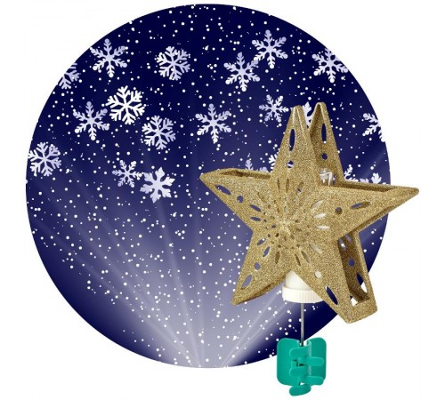 Елочная верхушка-проектор Звезда ENIOP-07   (6/144)  Б0047978  ЭРА