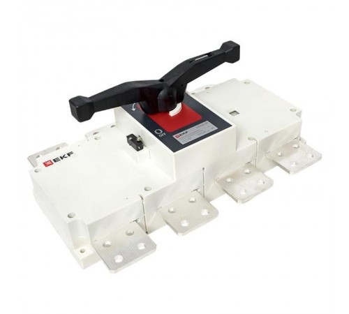 Рубильник-выключатель 1250A 4P c рукояткой управления для прямой установки PowerSwitch  psds-1250-4  EKF