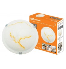 Светильник декоративный СД 2*60 Вт E27 круг мрамор (в индивид. коробке)  SQ0358-0022'  TDM